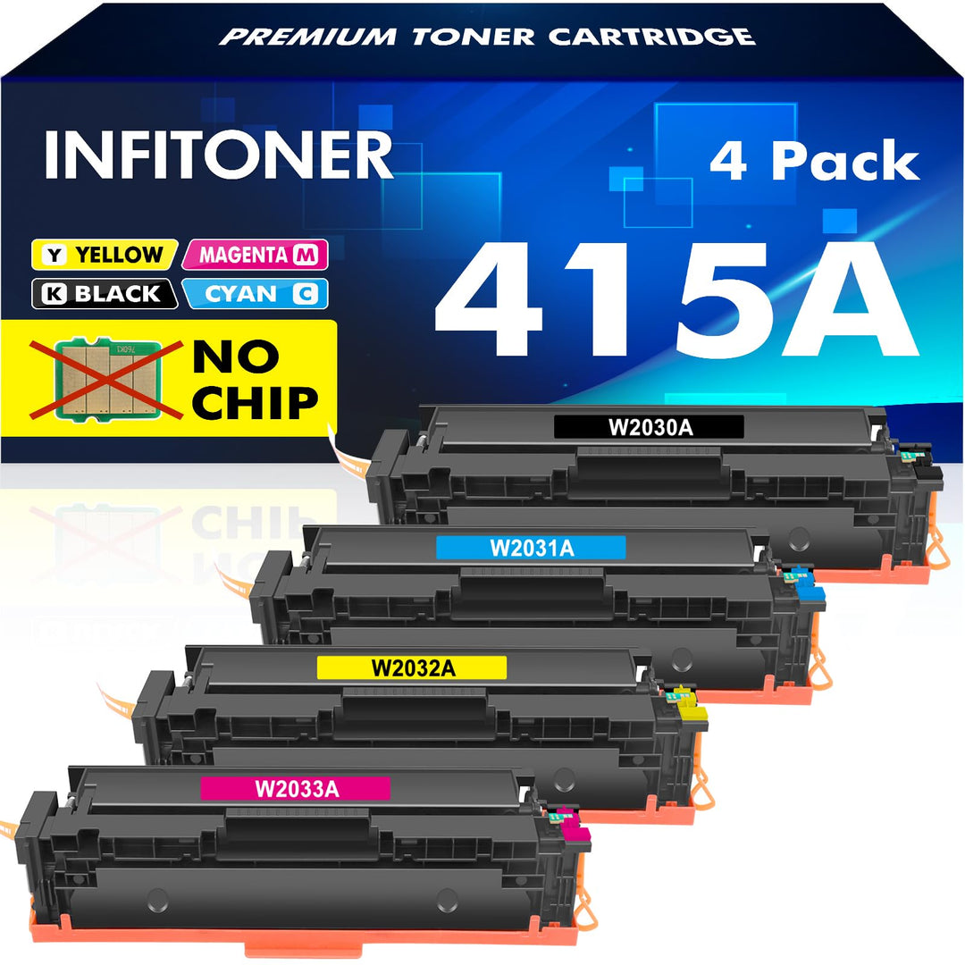 4er-Pack 415A 415X Kompatible Ersatz für HP Color Laserjet Pro MFP M479fdw M479dw M479dn M479fnw M47