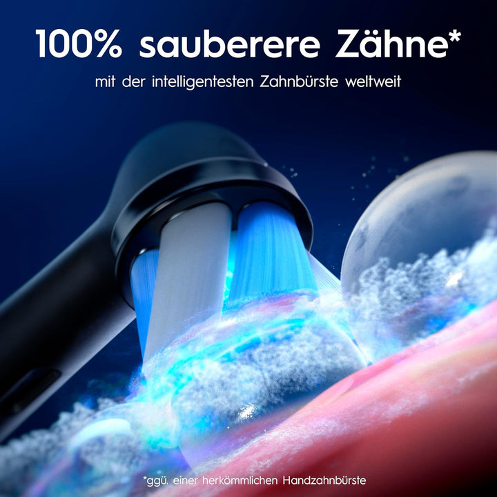 Oral-B iO Series 10 Plus Edition Elektrische Zahnbürste/Electric Toothbrush, PLUS 3 Aufsteckbürsten