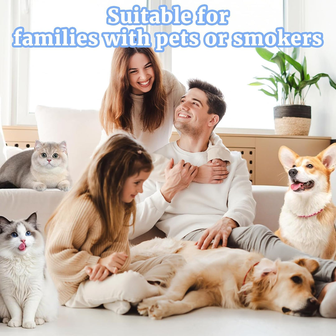 2 Stück Staubsauger Filter für Miele S8340, HEPA Filter für Miele Staubsauger Ersatzteile, Passend f