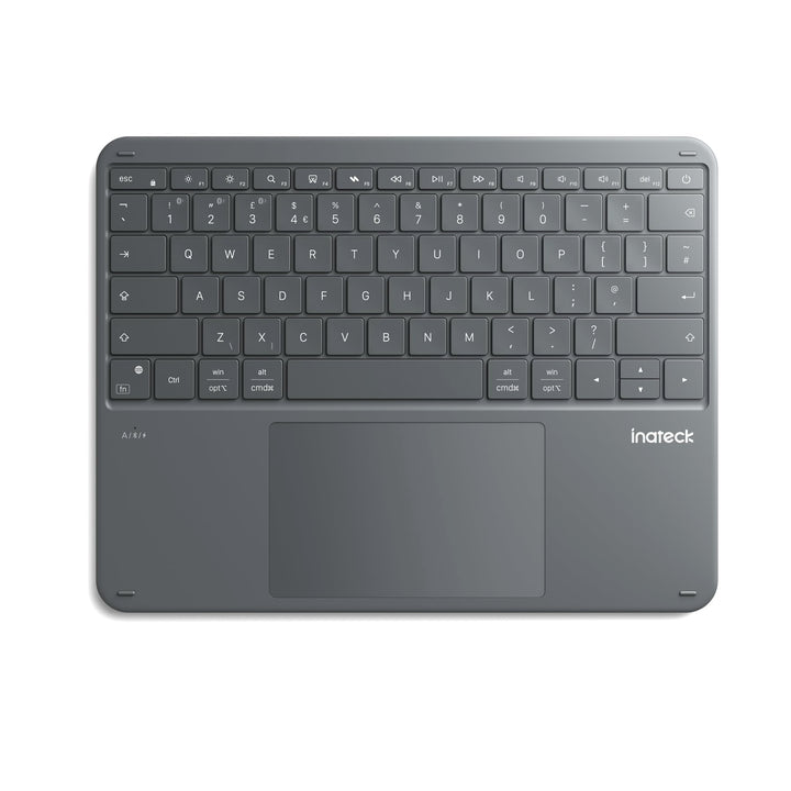 Inateck leichte Bluetooth-Tastatur, grosses Touchpad, grosse Tasten