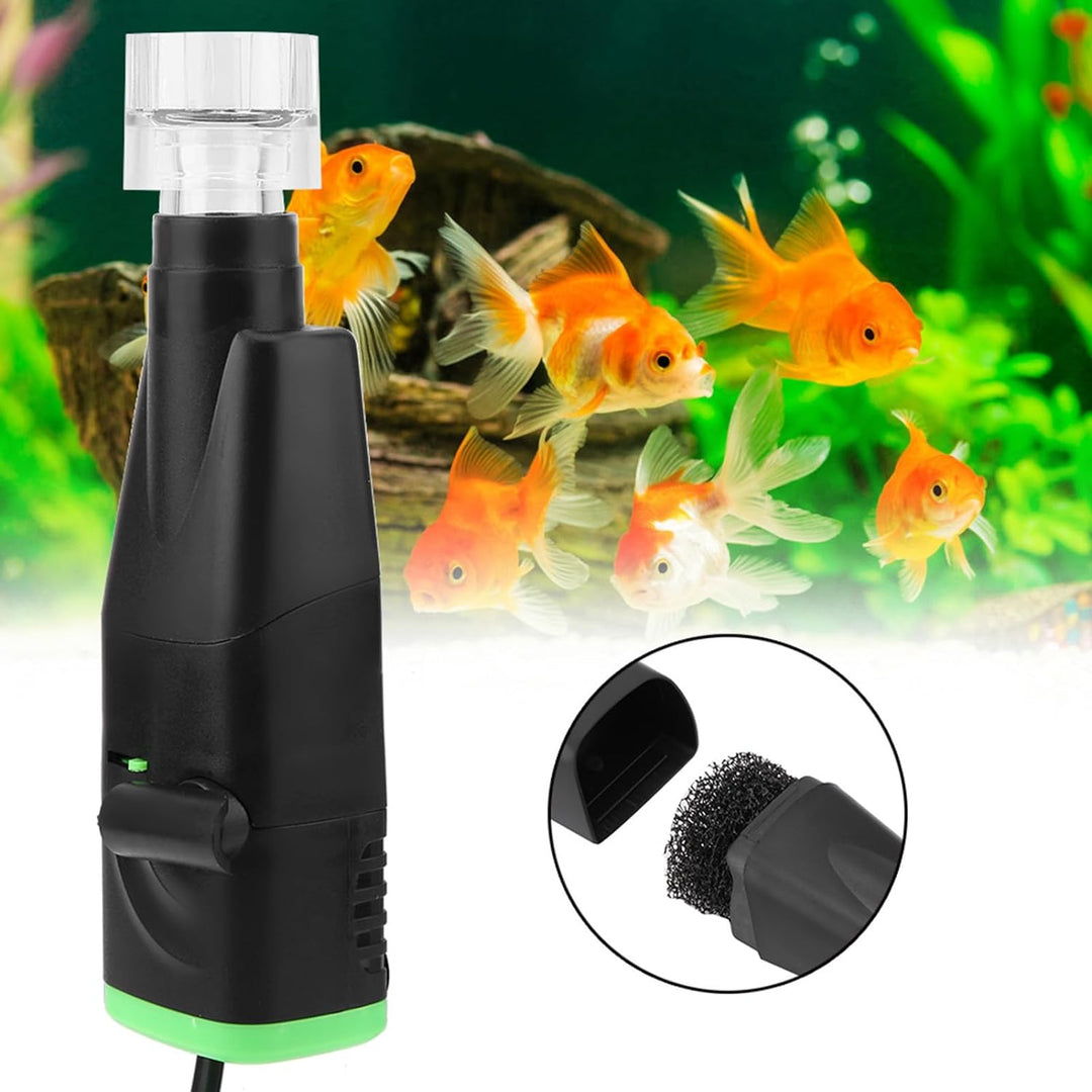 Pssopp Aquarium Ölskimmer Elektrische Oberflächenölskimmer Mini Auto Aquarium Entferner Öl Film Werk