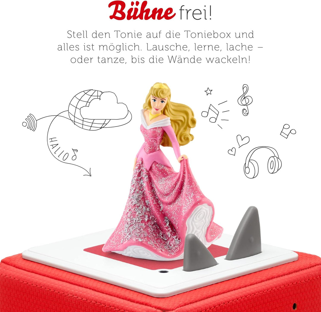 tonies Hörfiguren für Toniebox, Disney Dornröschen, Hörspiel mit Liedern für Kinder ab 4 Jahren, Spi