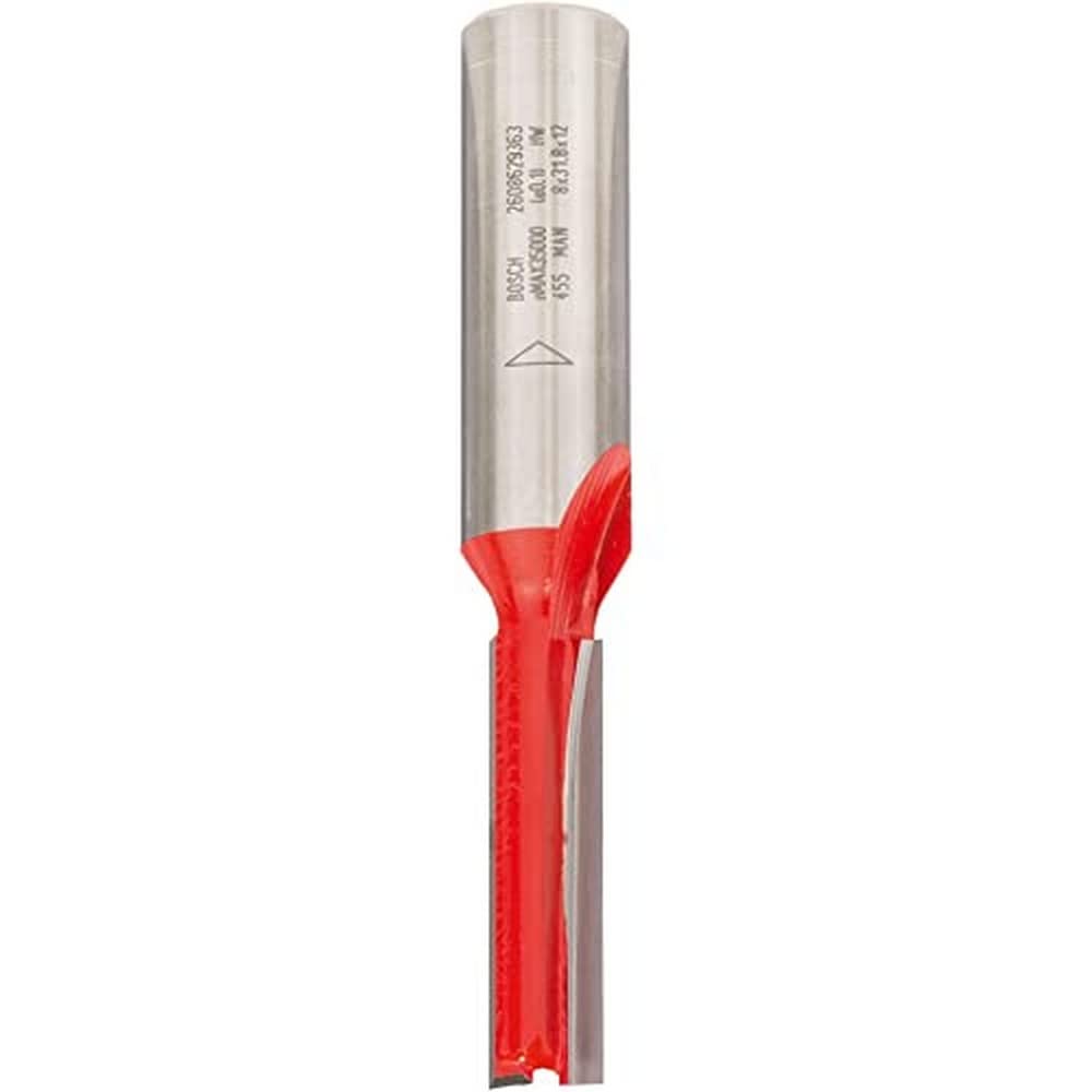 Bosch Professional Nutfräser (für Holz, Schaft 12mm, Ø8mm, Arbeitslänge 31,8mm, Gesamtlänge 76mm) D1