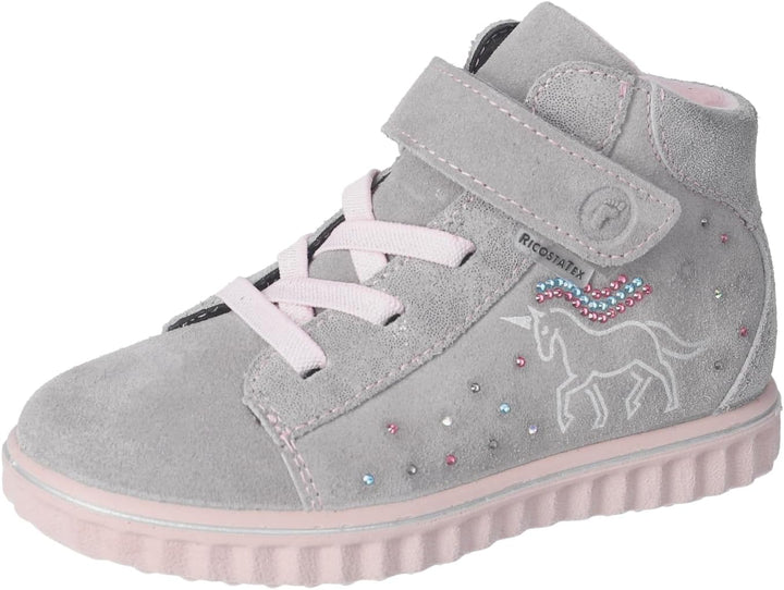 RICOSTA Mädchen Stiefel Jeannie, Kinder Boots, lose Einlage, RicostaTEX, Graphit 450