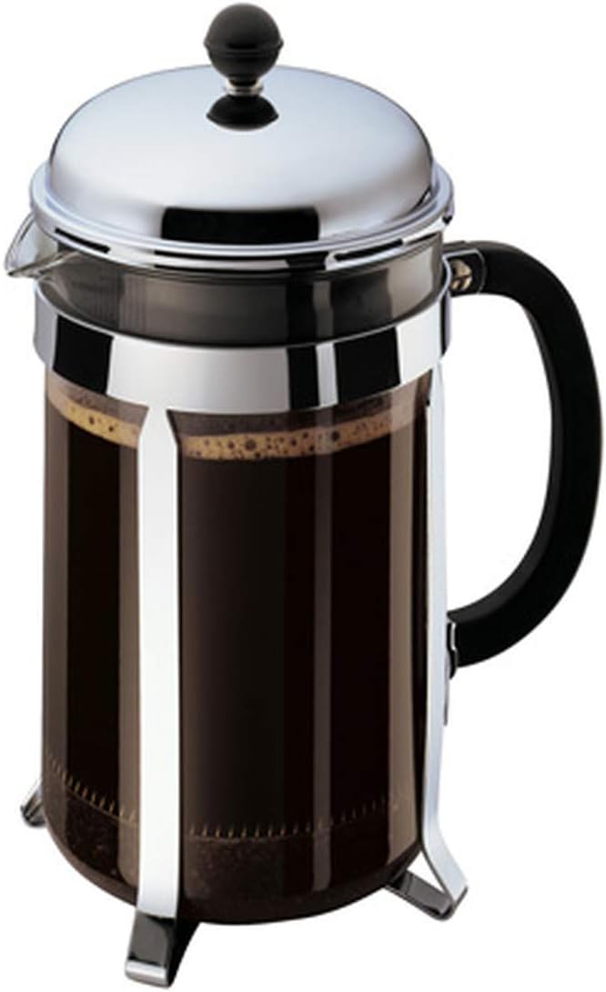 Bodum Chambord Kaffeebereiter, 1,5 l / 51 oz - Glänzendes, Shiny Shiny 1.5 l, Shiny 1.5 l