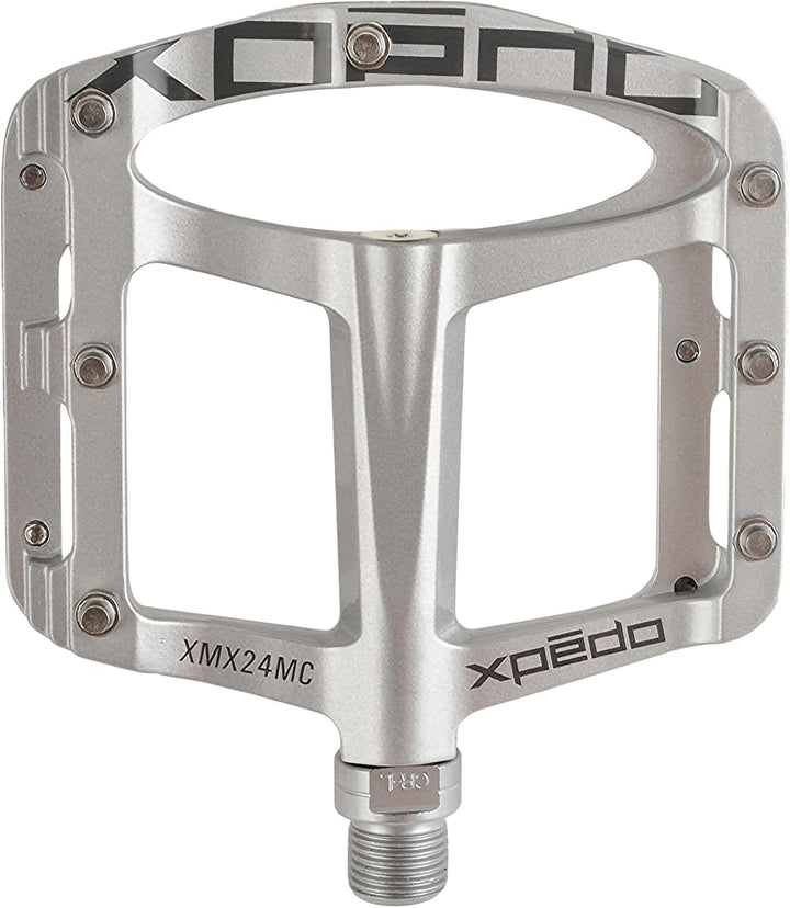 Xpedo Unisex – Erwachsene Spry Pedal 20 x 10 x 10cm silber, 20 x 10 x 10cm silber