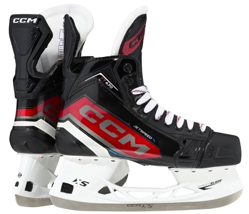 CCM Jetspeed FT670 Eishockey Schlittschuhe, Senior 7 = 42, 7 = 42