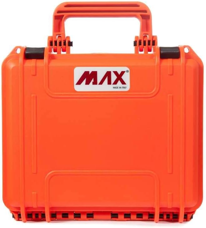 MAX MAX235H105S.001 Koffer, wasserdicht, orangefarben MAX 235H105S (235x180x106mm) Orange, MAX 235H1