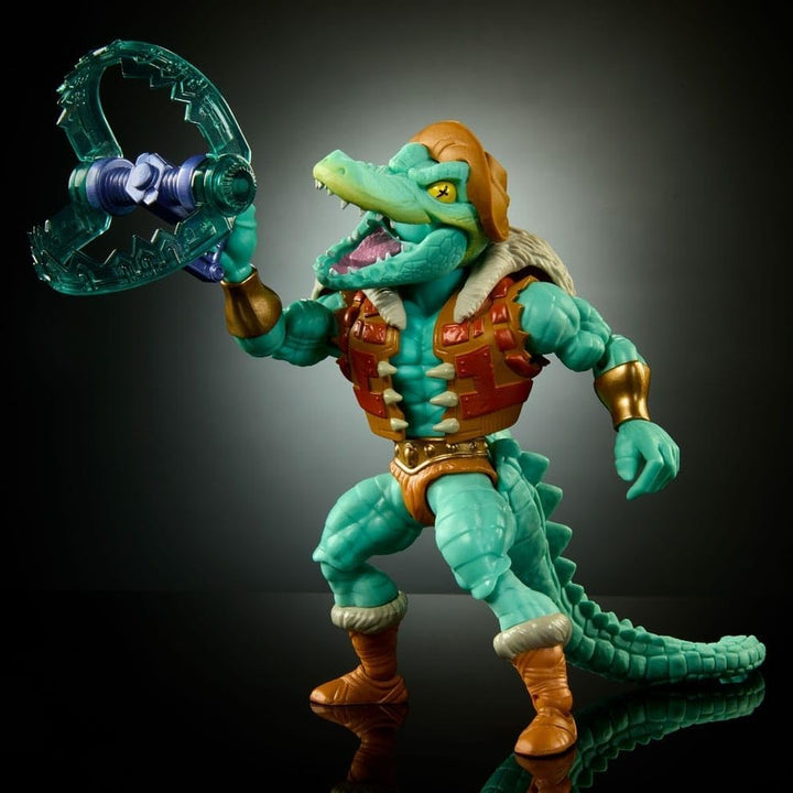 Turtles of Grayskull Motu & TMNT 14cm Action Figur: Leatherhead, Leatherhead