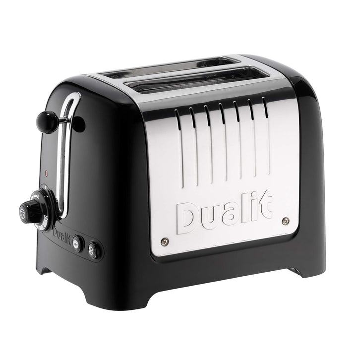 Dualit Lite 2 Scheiben Toaster - 1,1kW Toastet 60 Scheiben Toast Pro Stunde - Poliert mit Rand in Sc