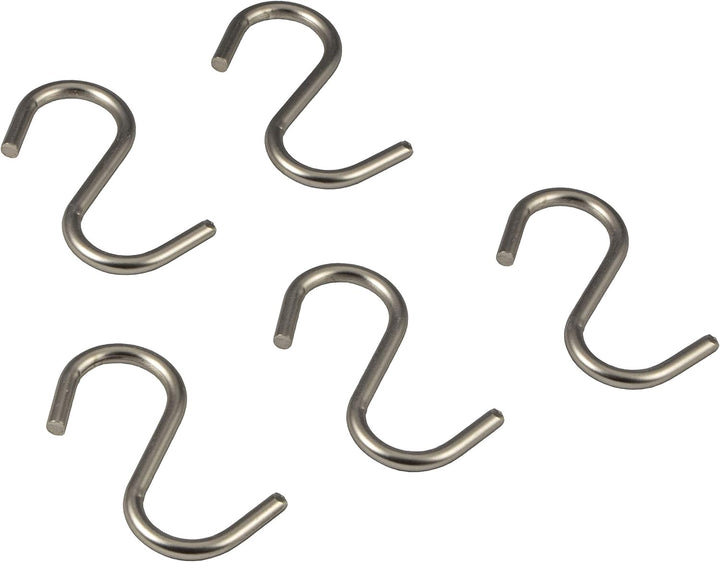 Gedotec Küchenreling-Set Hakenleiste Ordnung Hänge-Leiste Küche & Bad | Relingleiste mit S-Haken | E