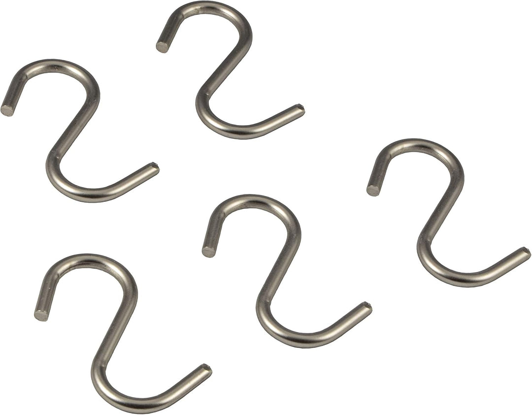 Gedotec Küchenreling-Set Hakenleiste Ordnung Hänge-Leiste Küche & Bad | Relingleiste mit S-Haken | E