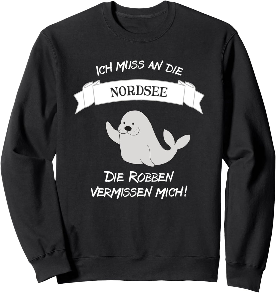 Süsse Nordsee Robbe - Sweatshirt