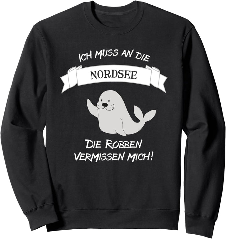 Süsse Nordsee Robbe - Sweatshirt