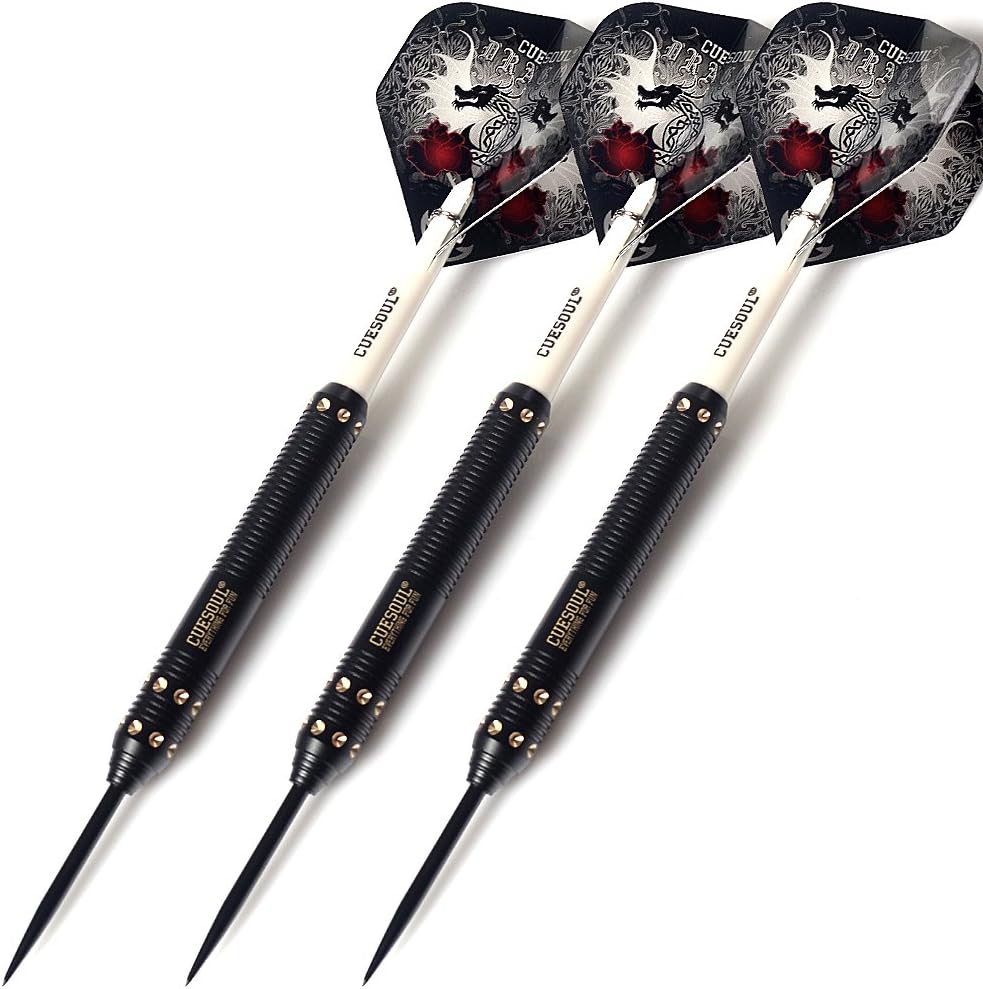 CUESOUL Dragon Deluxe Messing Steel Dartpfeile, 21 Gramm