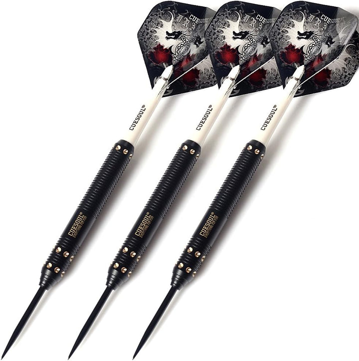 CUESOUL Dragon Deluxe Messing Steel Dartpfeile, 21 Gramm