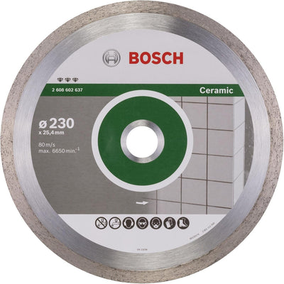 Bosch Accessories Bosch Professional Diamanttrennscheibe Best für Ceramic, 230 x 25,40 x 2,4 x 10 mm