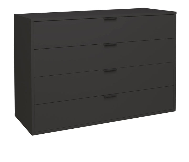 DEINE TANTE EMMA Bonnie/KO_04-119 anthrazit matt Lack Schubladenkommode Kommode Sideboard ca. 119 x