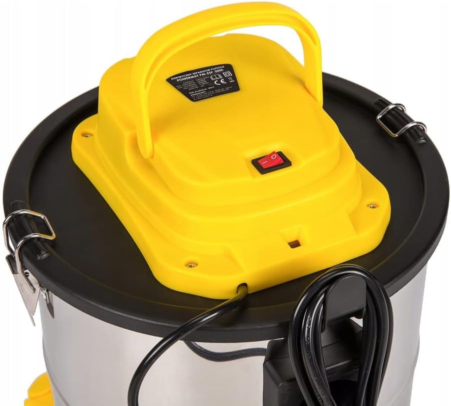 2in1 Elektrischer Aschesauger Kamin-Abscheider Staubsauger Asche + Handschuhe