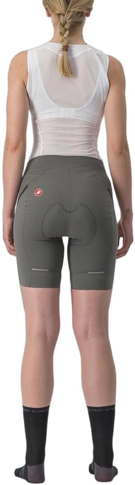 Castelli Damen Shorts Velocissima 3 Short XS Gunmetal Grau/Dunkelgrau, XS Gunmetal Grau/Dunkelgrau