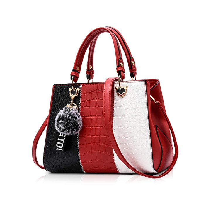 NICOLE & DORIS Damen Handtasche Umhängetasche Henkeltasche Kuriertasche Elegant Damen Handtaschen mi