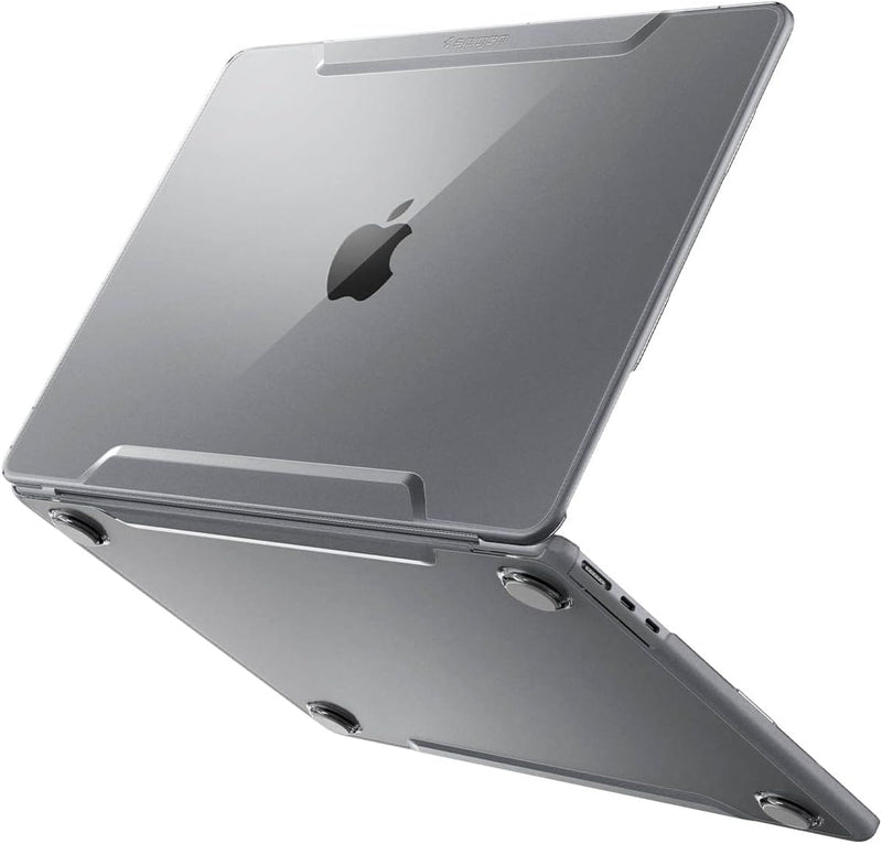 Spigen Thin Fit Hülle Case kompatibel mit MacBook Air M2 Chip A2681 13.6" Zoll 2022 - Transparent