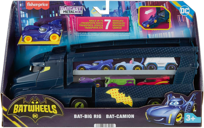 Fisher-Price HMX07 Batwheels Bat-Big Rig Toys