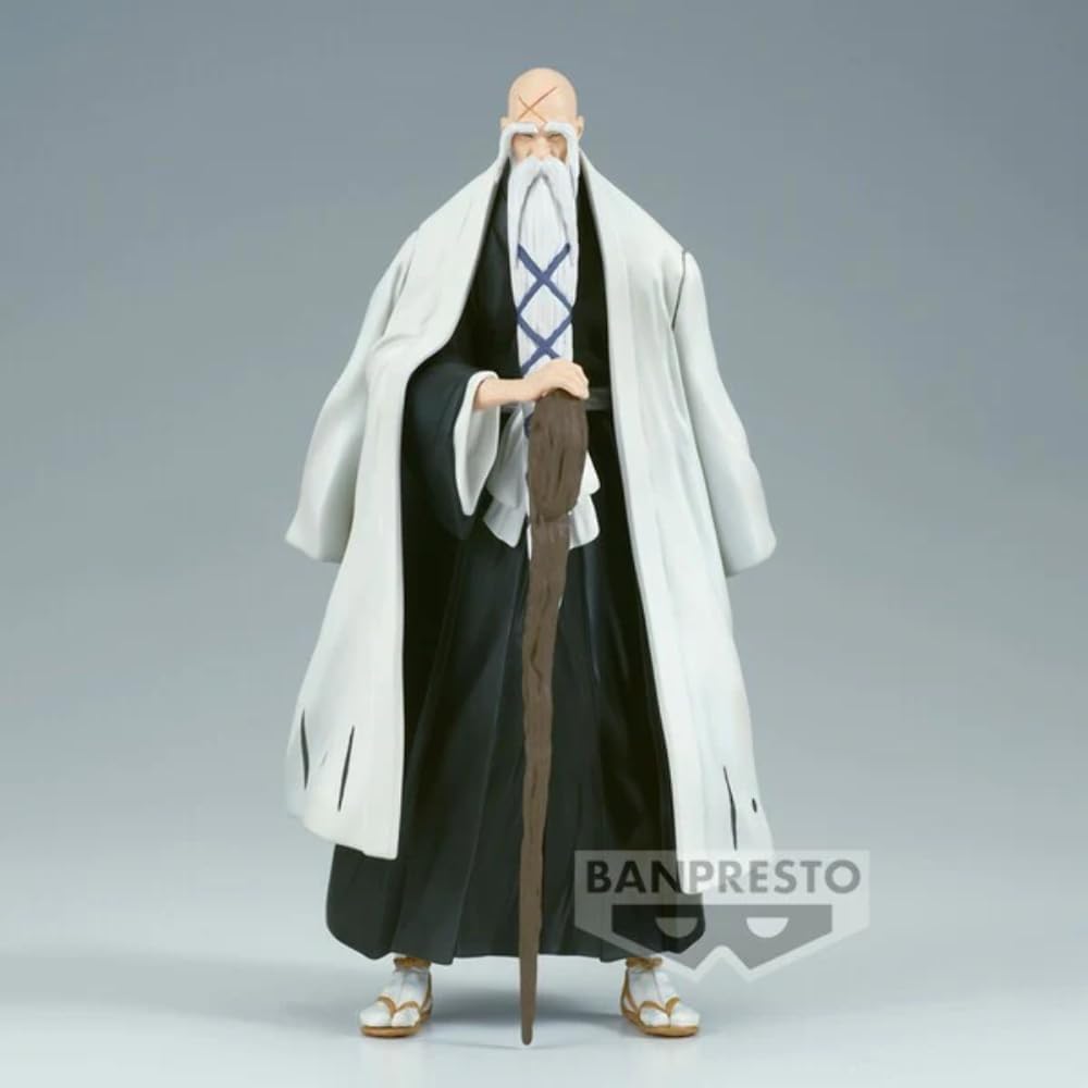 BANPRESTO - Bleach - Solid and Souls - Genryusai Shigekuni Yamamoto Statue Shigekuni Yamamotogenryus