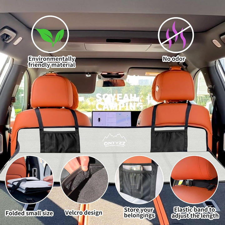ONTYZZ Auto Matratze SUV Luftmatratze 2 Personen Luftbett für Reisen Camping Isomatte Selbstaufblase