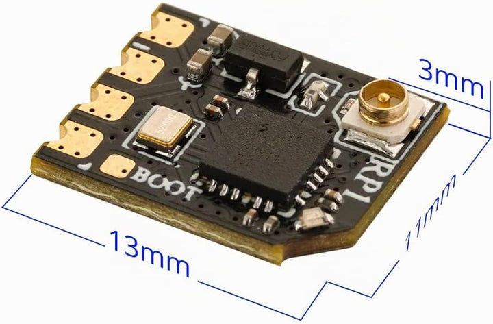 Radiomaster RP1 2,4 GHz ExpressLRS Nano-Empfänger mit 65 mm UFL T-Antenne für ELRS FPV-Sender – eign