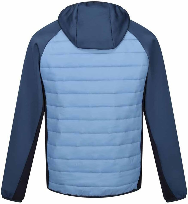 Regatta Herren Gepolsterter Mantel S Coronet Blue/Moonlight Denim, S Coronet Blue/Moonlight Denim