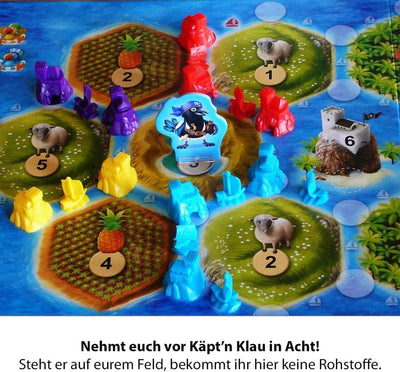 KOSMOS 697495 Catan Junior, Brettspiel für Kinder ab 6 Jahre, Kinderspiel-Variante von Siedler von C