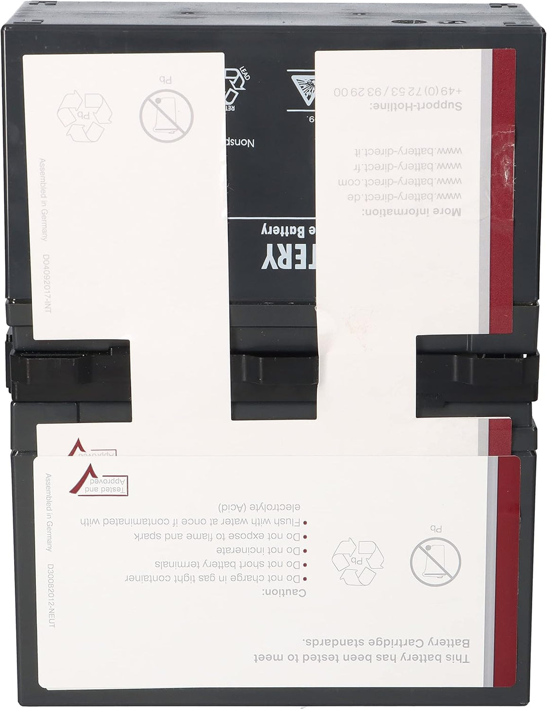 Akku kompatibel APC Smart UPS 750 & APC Back UPS Pro 900 APCRBC123