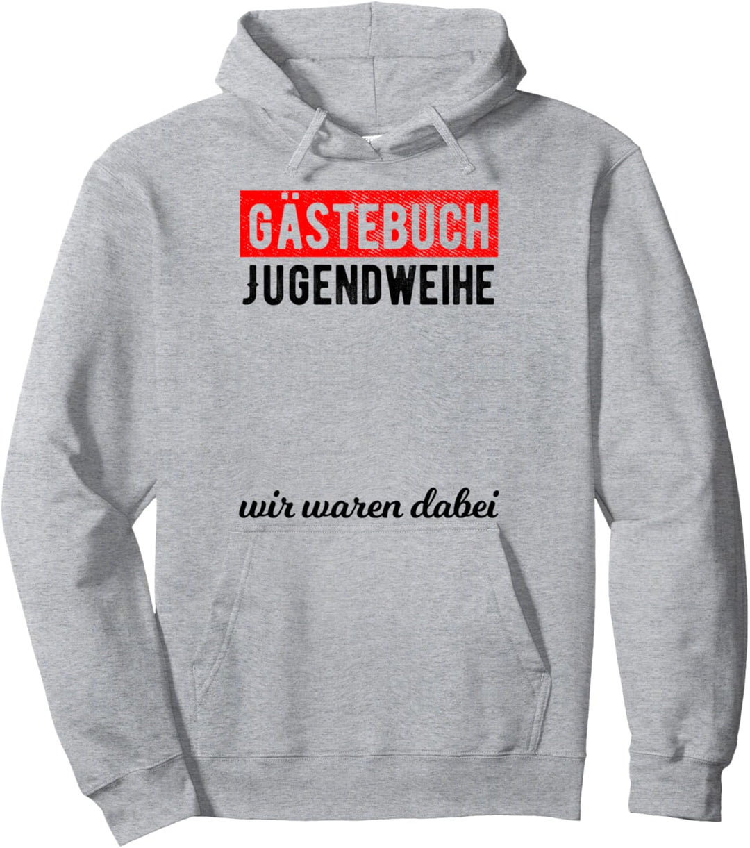 Jugendweihe Geschenk für Jungen & Mädchen - Gästebuch Pullover Hoodie