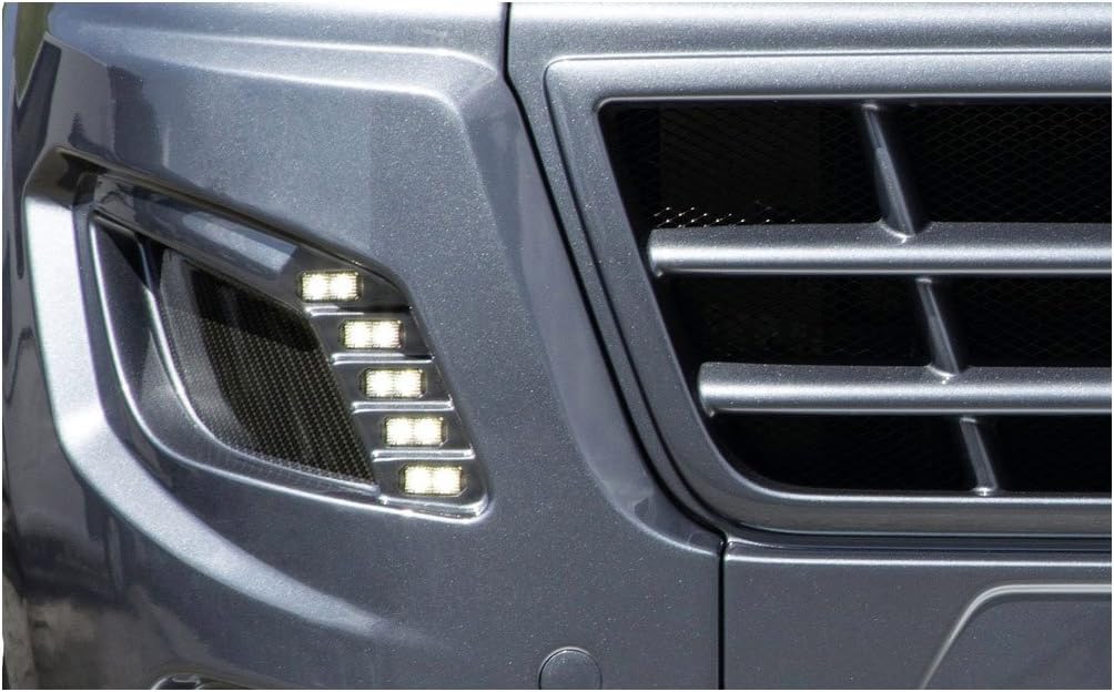 HELLA - LED-Tagfahrleuchte - LEDayFlex II - 12V - gerade - Lichtscheibenfarbe: glasklar - LED-Lichtf