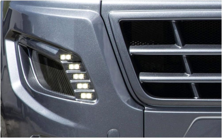 HELLA - LED-Tagfahrleuchte - LEDayFlex II - 12V - gerade - Lichtscheibenfarbe: glasklar - LED-Lichtf