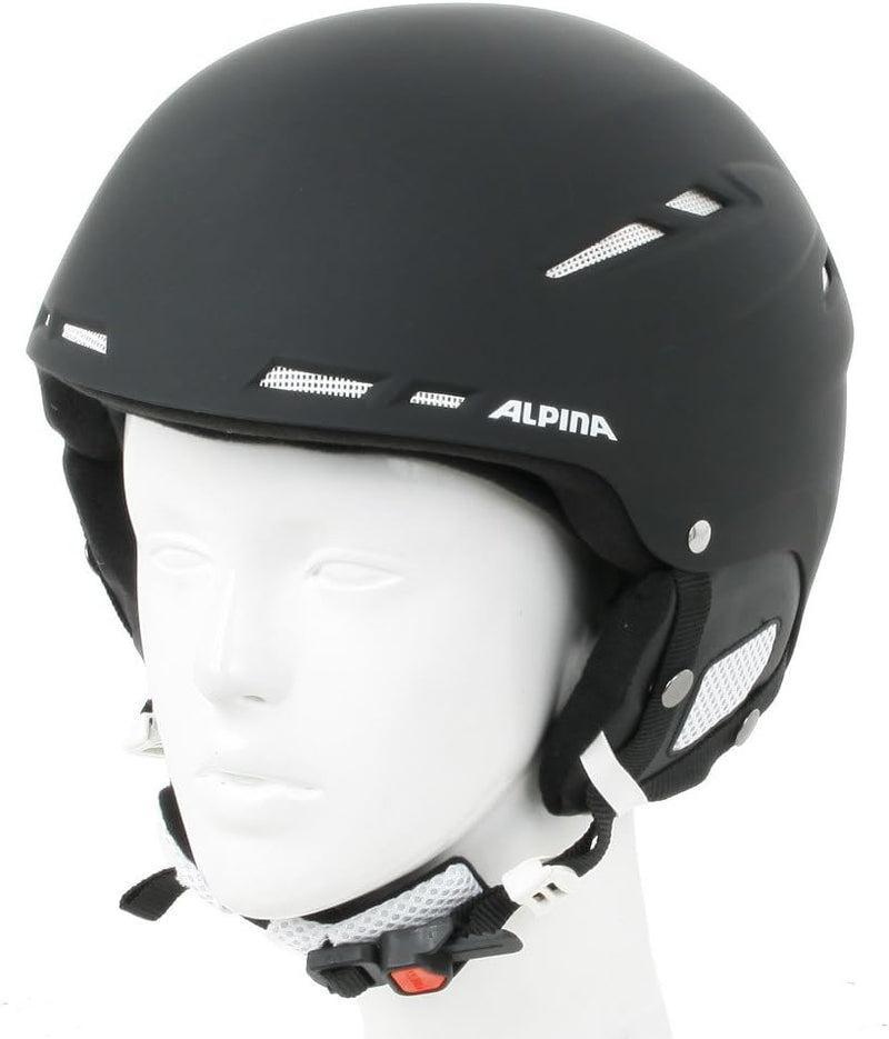 Alpina Unisex – Erwachsene Biom Skihelm 58-62 cm Black Matt, 58-62 cm Black Matt
