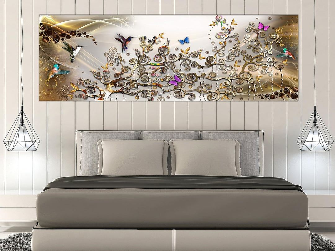 murando - Bilder a'la Gustav Klimt 120x40 cm Vlies Leinwandbild 1 tlg Kunstdruck modern Wandbilder X