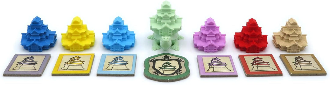 BGExpansions RSUN004 Verbesserungspaket für Rising Sun 55 Stück