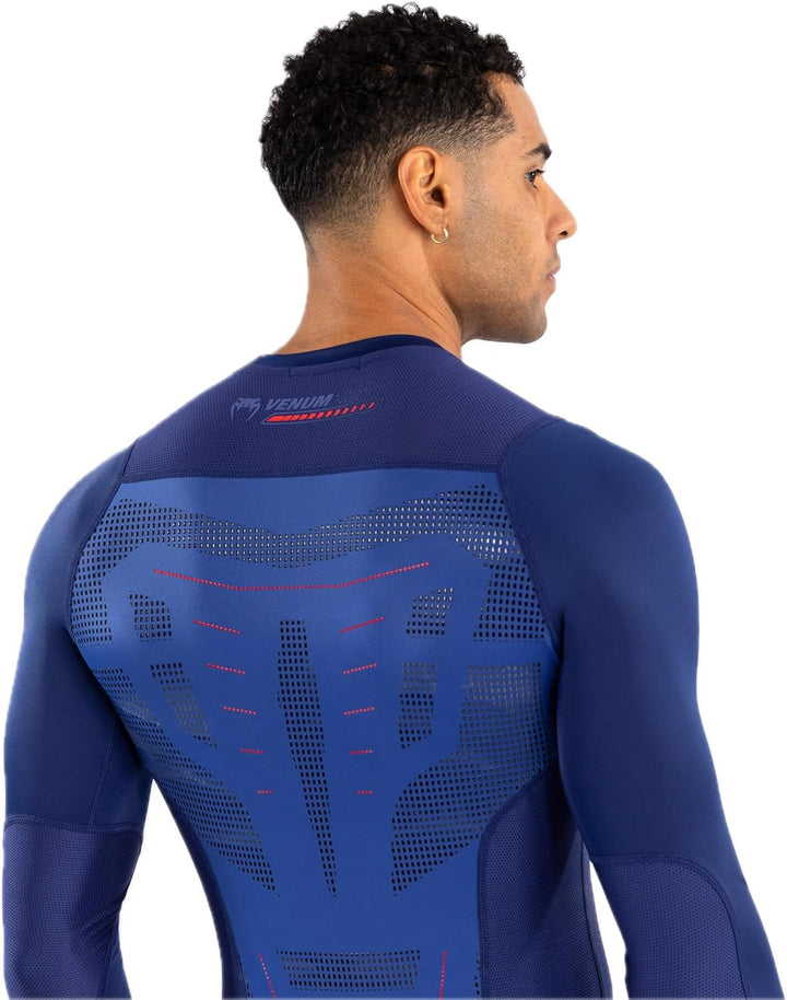 Venum Technischer 3.0 Rashguard XXL Nacht Blau, XXL Nacht Blau