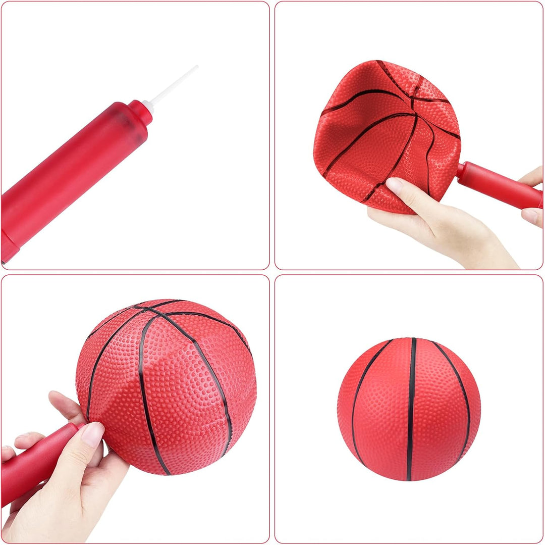 Newpop Basketballkorb Indoor Kinders, Basketball Korb Zimmer, Minis Basketballs Hoop Einhängen, Bask