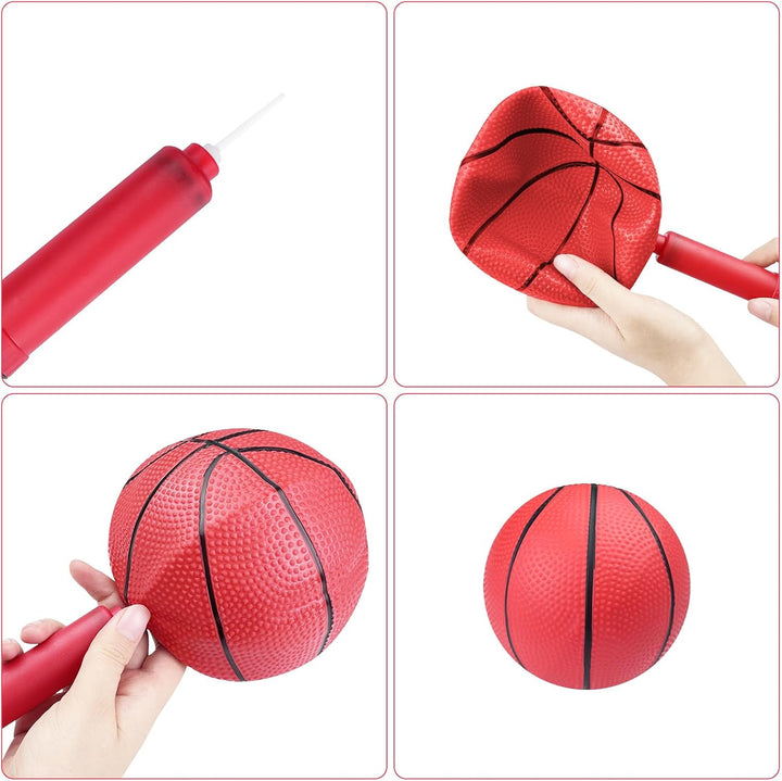 Newpop Basketballkorb Indoor Kinders, Basketball Korb Zimmer, Minis Basketballs Hoop Einhängen, Bask