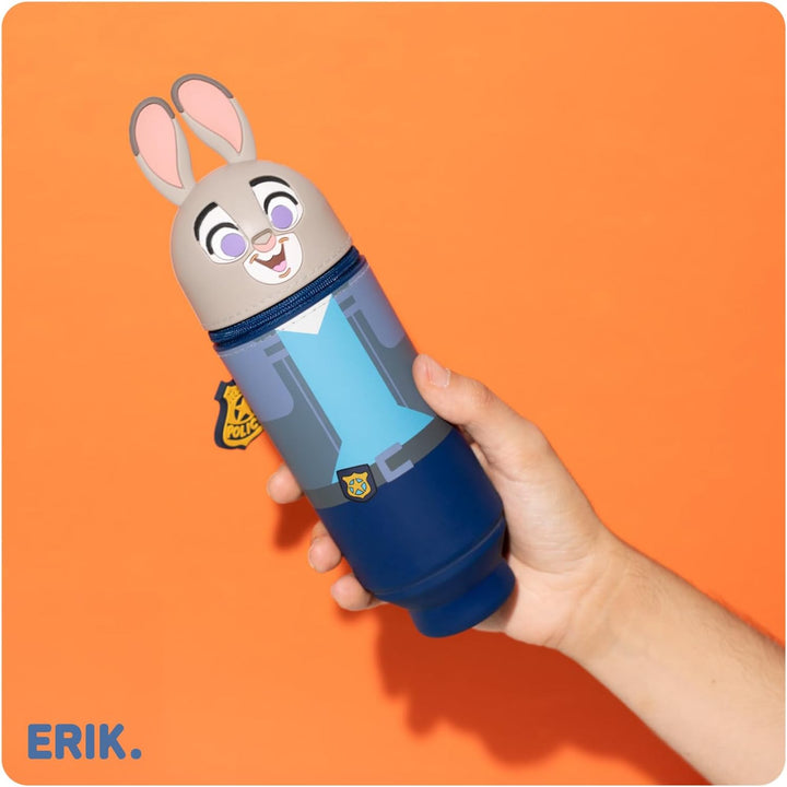 Grupo Erik Mäppchen Disney Zoomania Judy Hopps 1 Fach - Stift Etui Schule - Federmäppchen Mädchen Sc