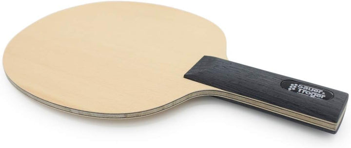 Sauer & Tröger Tischtennis Defensiv Holz für Noppenspieler | Zeus | Gerade, Gerade