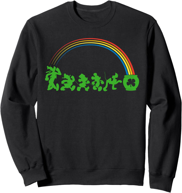 Disney Mickey and Friends Lucky Walk St. Patrick's Day Sweatshirt