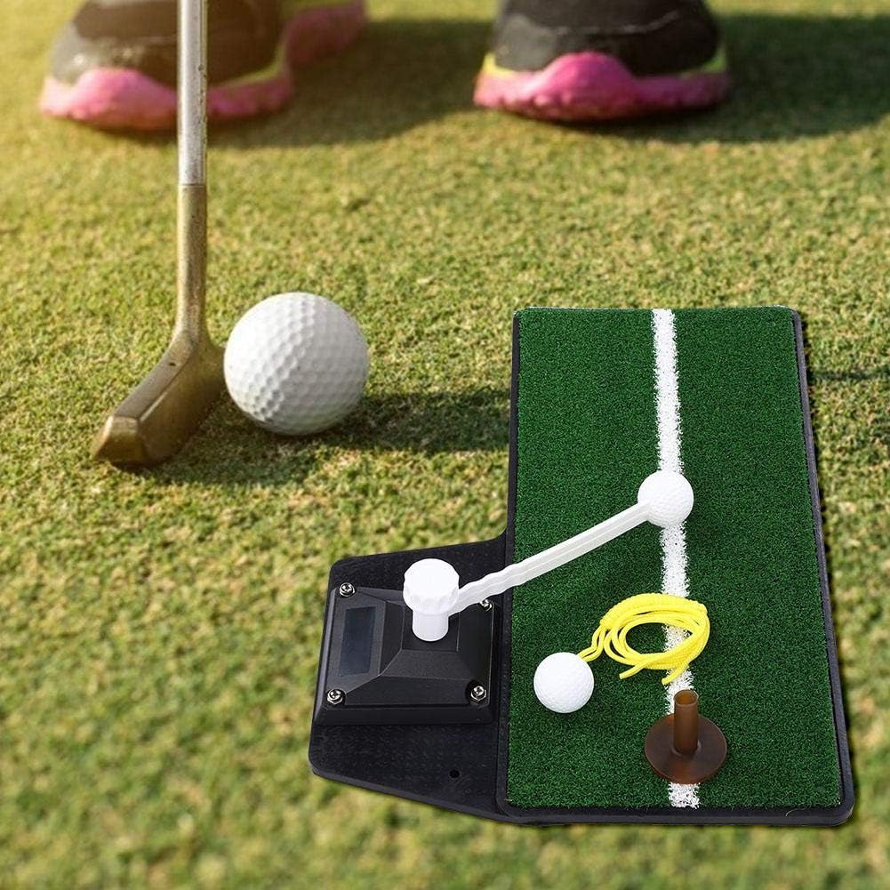 VGEBY Golf-Putting-Matte, Golfschwung-Trainingshilfe-Werkzeug Indoor-Golf-Übungs-Trainingsgerät