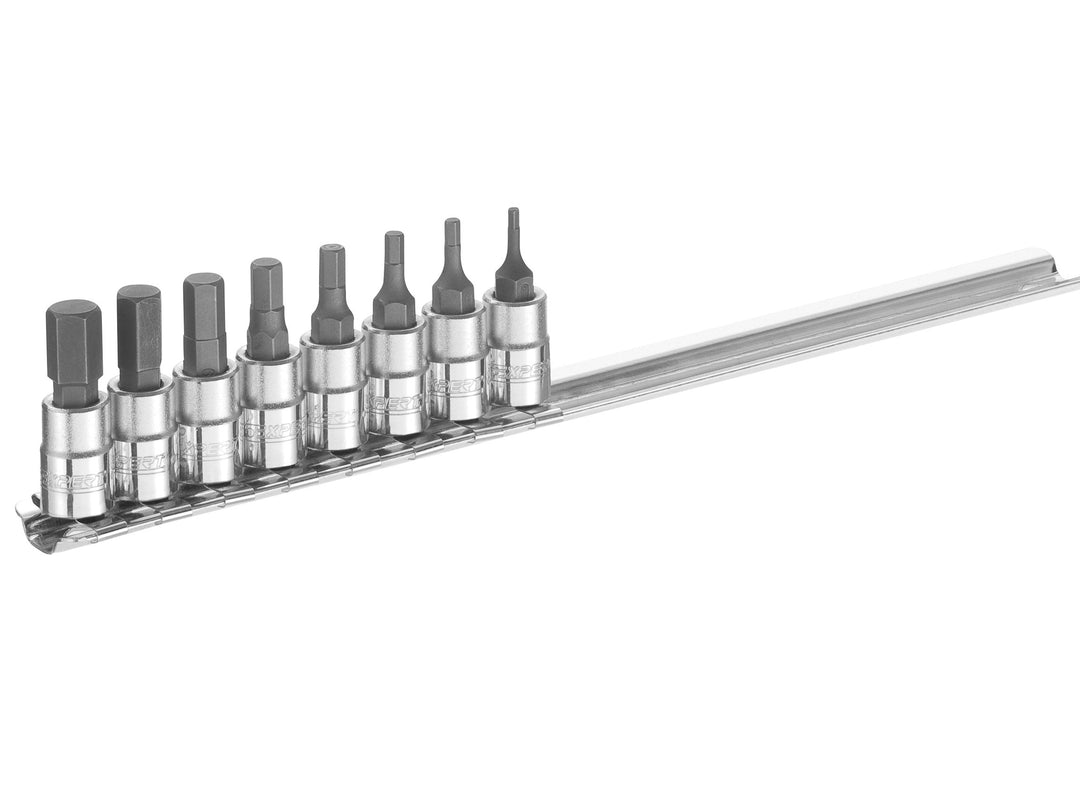 BRITOOL Socket Set 8 Piece Hex Bit 1/4 In Drive