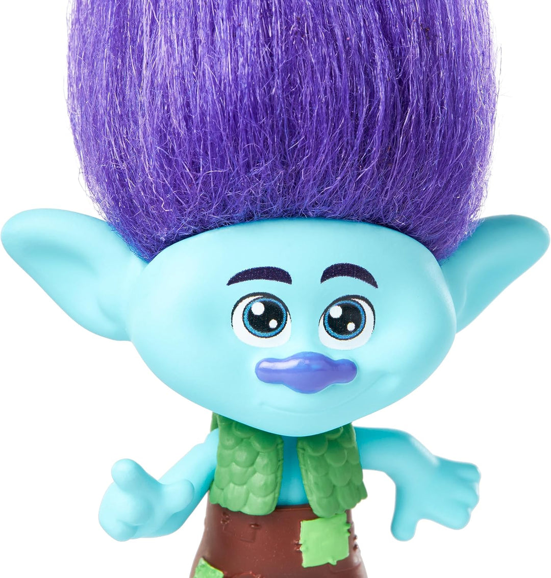 Mattel DREAMWORKS TROLLS Gemeinsam Stark – Königin Poppy, Viva, Branch, Guy Diamond mit Tiny Diamond