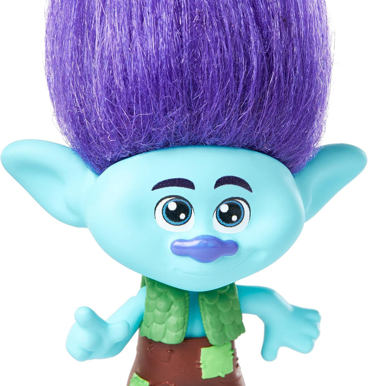 Mattel DREAMWORKS TROLLS Gemeinsam Stark – Königin Poppy, Viva, Branch, Guy Diamond mit Tiny Diamond