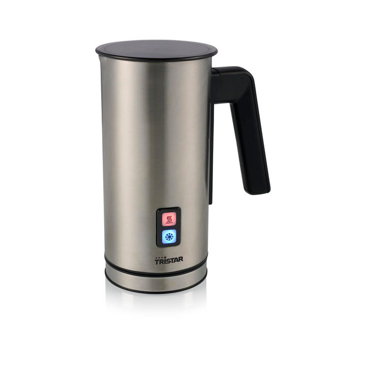 Tristar Elektrischer Milchaufschäumer, kalter und warmer Milchschaum, für 150 ml Milchschaum oder 30